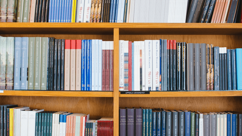 Resource Library Filled With Books
