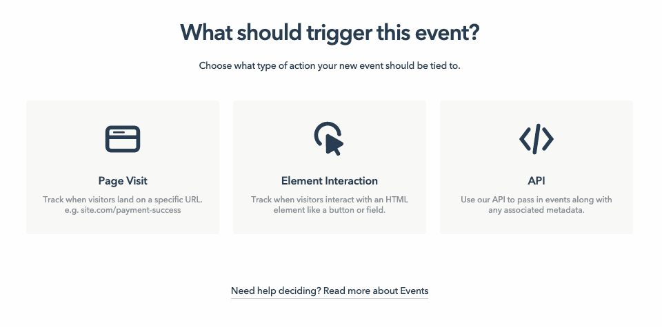 Lucky Orange Event Triggers